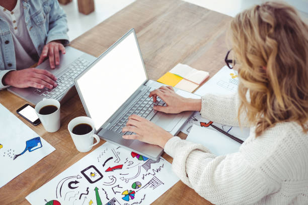 istock Creative businesswoman working on her laptop 660729250