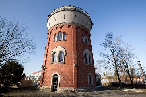 Low Angle View Of Weisser Turm In Nuremberg, Germany