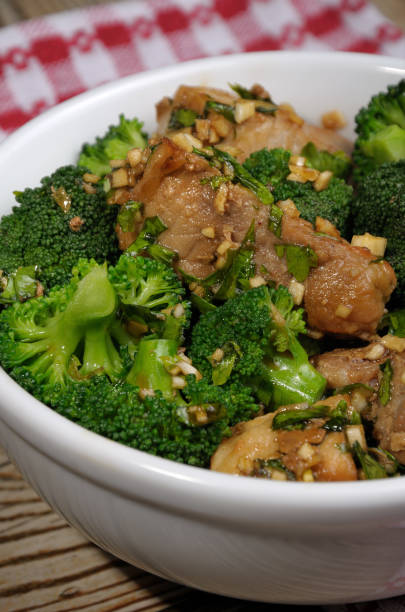 Easy Garlic and Ginger  Glazed Sticky Pork