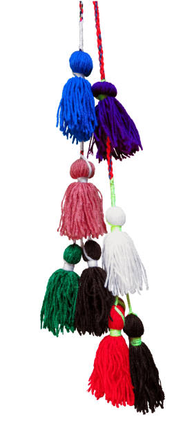 istock Colorful Tassels isolated 660767934