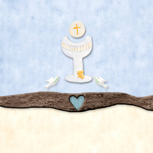 istock The symbols of the First Communion 660769244