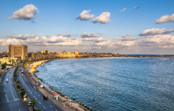 istock View of Alexandria harbor, Egypt 660772540