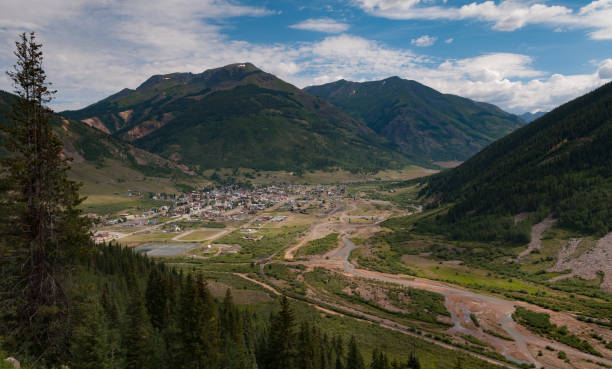 istock Silverton, Colorado and surrounding area 660784436