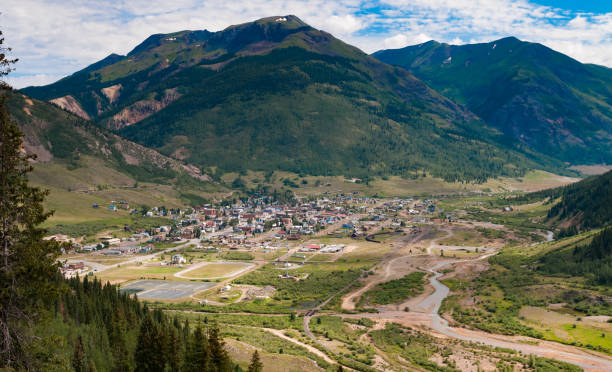 istock Silverton, Colorado and surrounding area 660784450