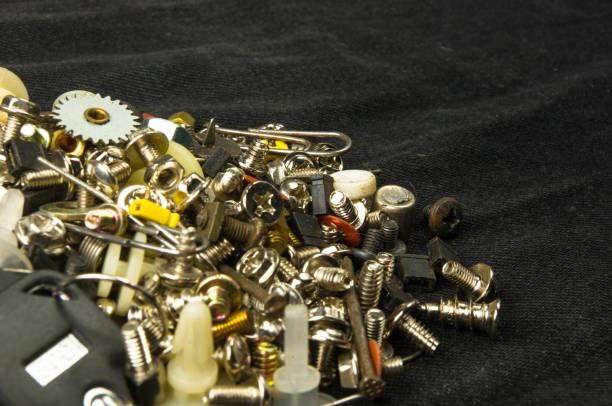 istock various screws, bolts, washers, nuts and other computer small fasteners 660805470