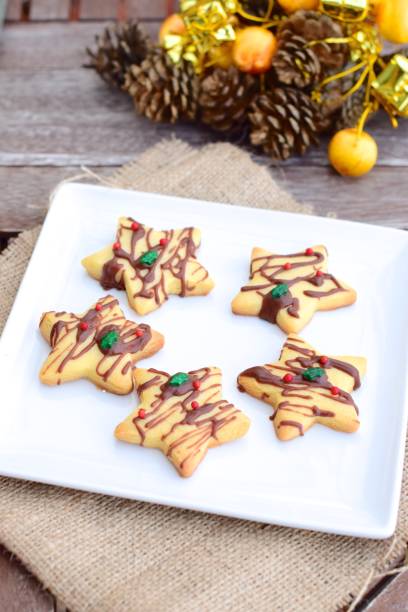 istock Christmas star cookies 660811346