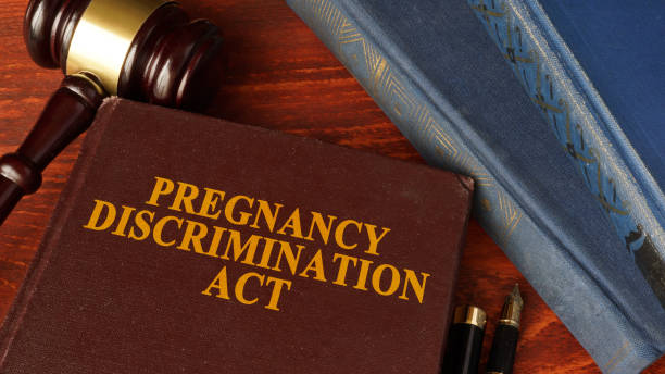 istock Book with title The Pregnancy Discrimination Act. 660820378