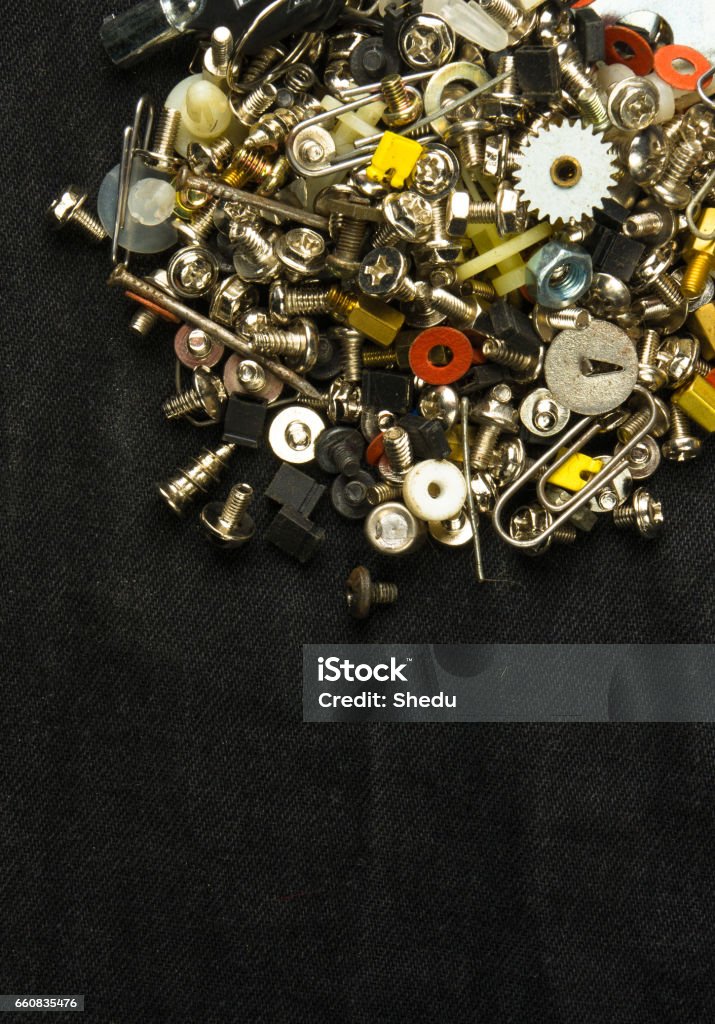 Small Fastener Various Screws Bolts Washers Nuts And Other Computer Small Fasteners ...