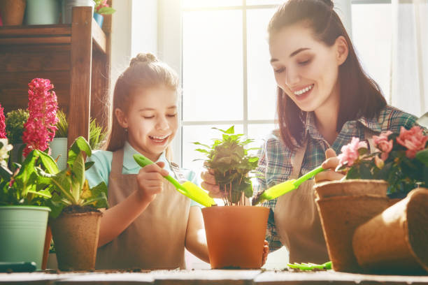 istock Happy family in spring day. 660838510