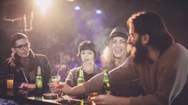 istock Young people in club 660841592