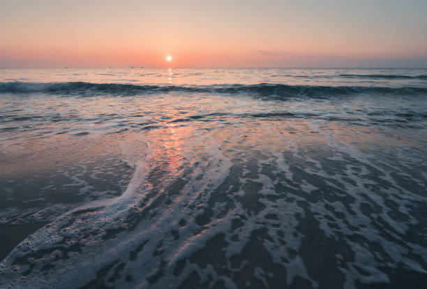istock Magical sunrise over the sea in summertime 660907860