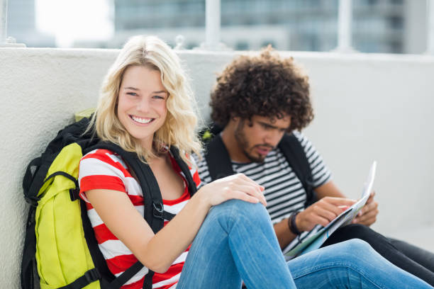 istock Beautiful woman smiling at camera 660910030
