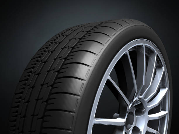istock Detailed Sport Automobile Tire 660928132
