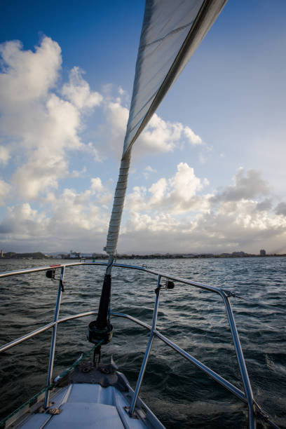 istock Yacht on Inner San Juan Bay 660936680