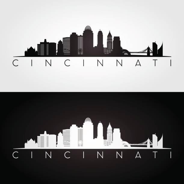 illustrazioni stock, clip art, cartoni animati e icone di tendenza di ððμñð°ññ - cincinnati