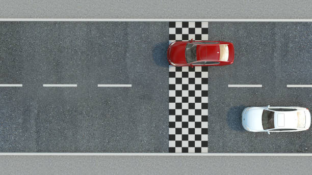 istock cars on the road. 3d illustration 660944694