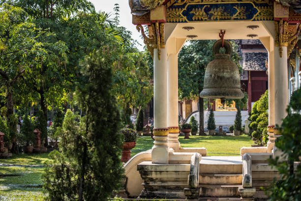 temples and monuments of prayer on the streets of Thailand