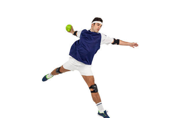 istock Sportsman throwing a ball 661017076