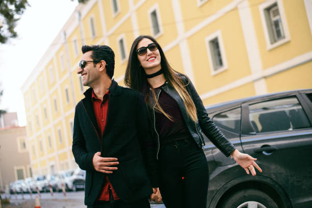 istock Young couple in the city 661023538