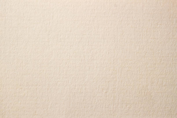 Texture of light cream paper for artwork. Modern background, backdrop, substrate, composition use with copy space