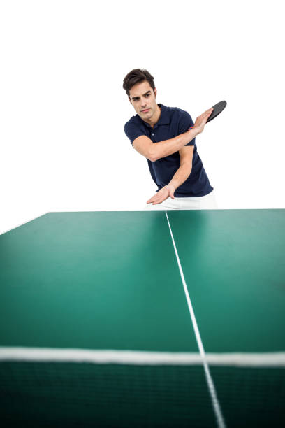 istock Confident male athlete playing table tennis 661032258