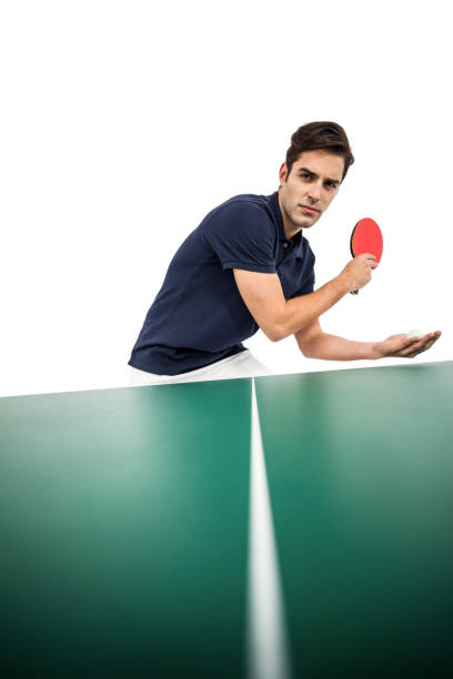 istock Confident male athlete playing table tennis 661032986