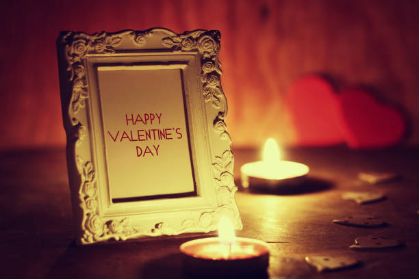 istock Valentine's Day candles wine 661066504