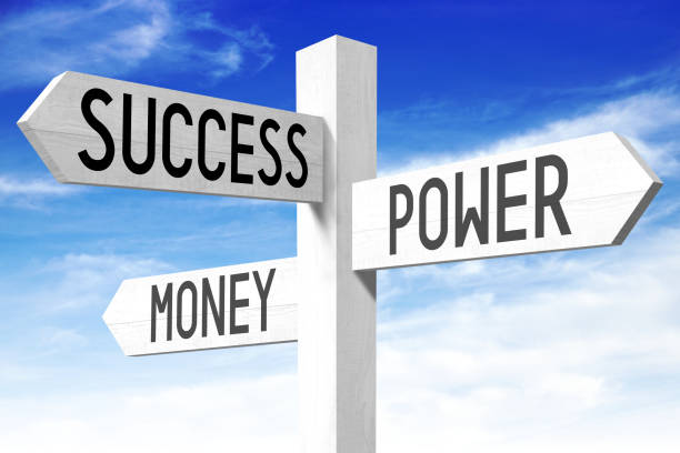 istock Success, power, money - signpost 661176148