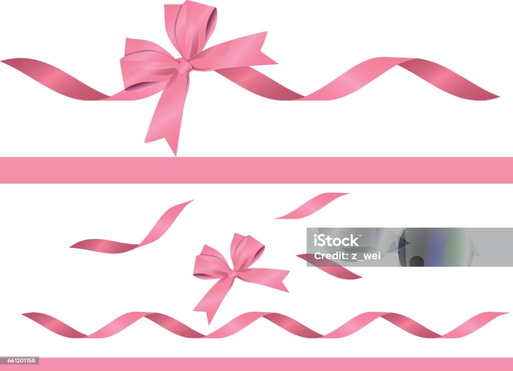 Cinta Rosa Color Ilustración de Cinta De Color Rosa y más Vectores Libres de Derechos de ...