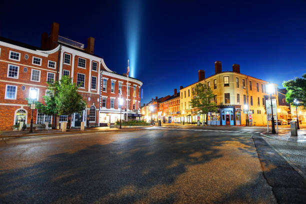 istock Downtown Portsmouth, New Hampshire 661236370