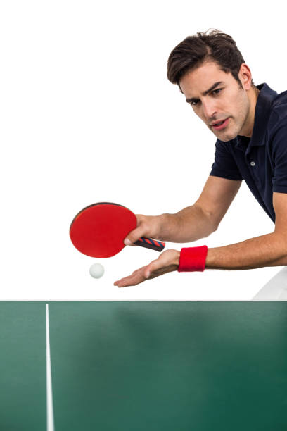 istock Confident male athlete playing table tennis 661269476