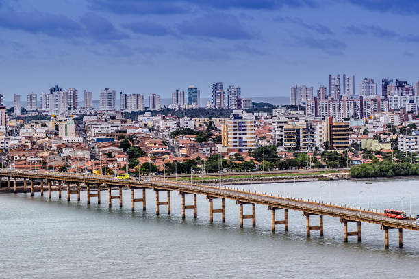 ponte josé sarney - são luis - ma - sao luis stock-fotos und bilder