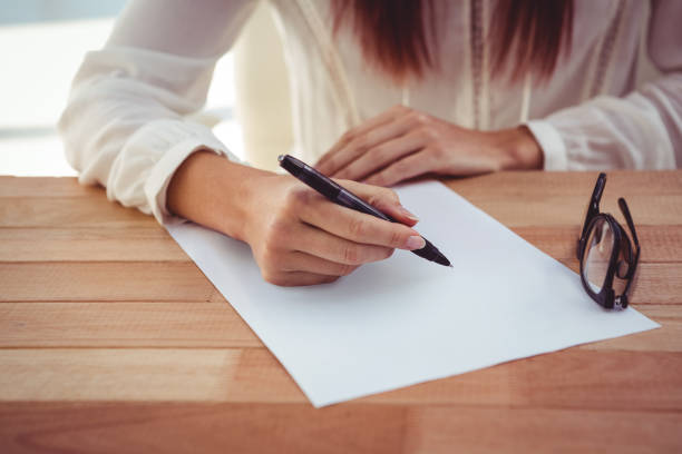 istock Cropped image of woman drawing 661304242