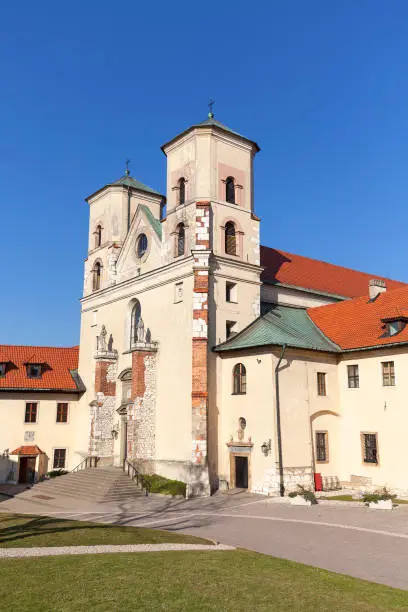 Benedictine abbey in Tyniec near Krakow, Saints Peter and Paul Church, Poland