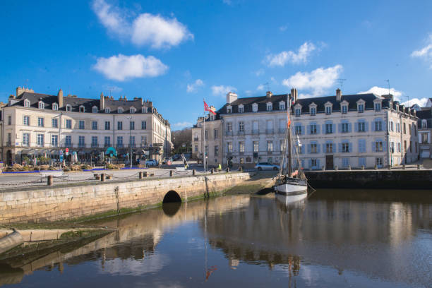 istock Boat in Vannes harbor, Morbihan 661440712