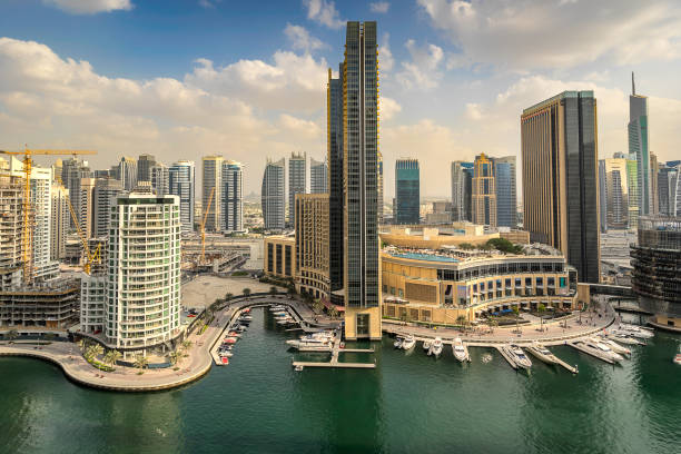 istock Dubai marina in the UAE 661444122