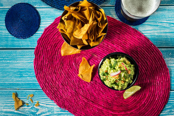 istock Mexican nachos with guacamole 661456398