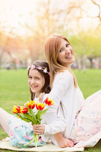 istock Mother Daughter Spring Portrait 661467874