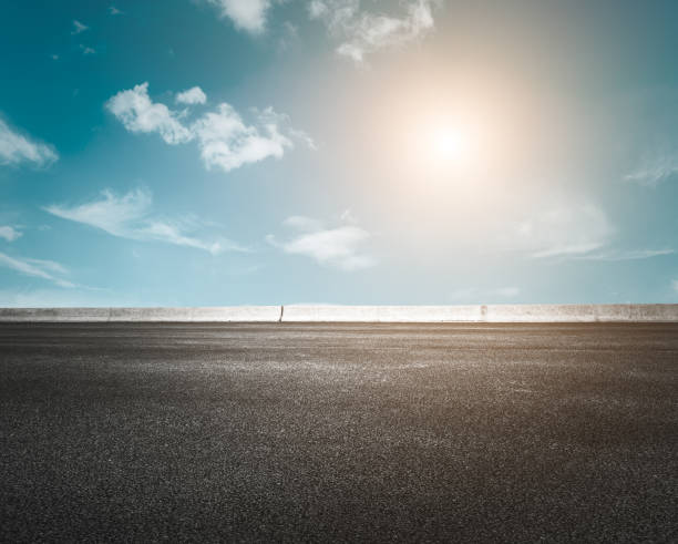 istock Asphalt road and sky at sunset 661471050