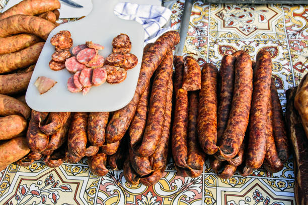 istock Homemade sausages 661481024