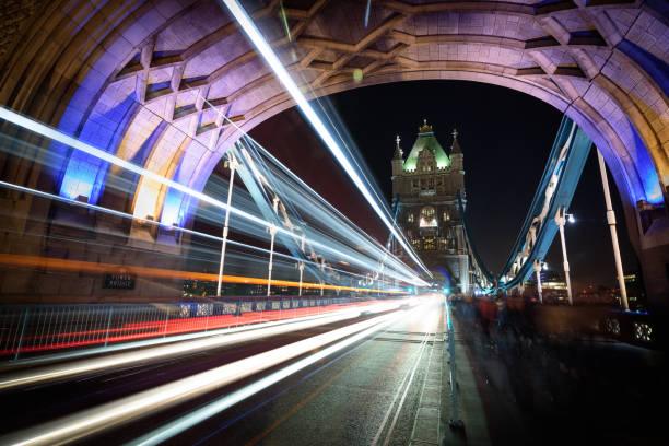 istock Tower Bridge and London Bus 661488224