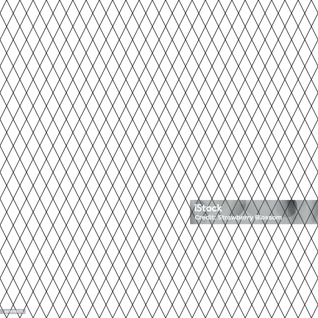 Diamond line pattern seamless black and white colors. Line abstract background vector. Diamond Shaped stock vector