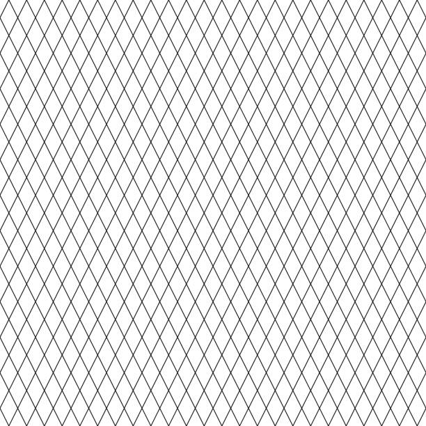 Diamond line pattern seamless black and white colors. Line abstract background vector. Diamond line pattern seamless black and white colors. Line abstract background vector. rhombus stock illustrations