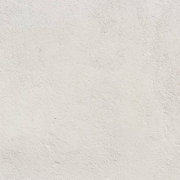Stucco white wall background or texture - fotografia de stock