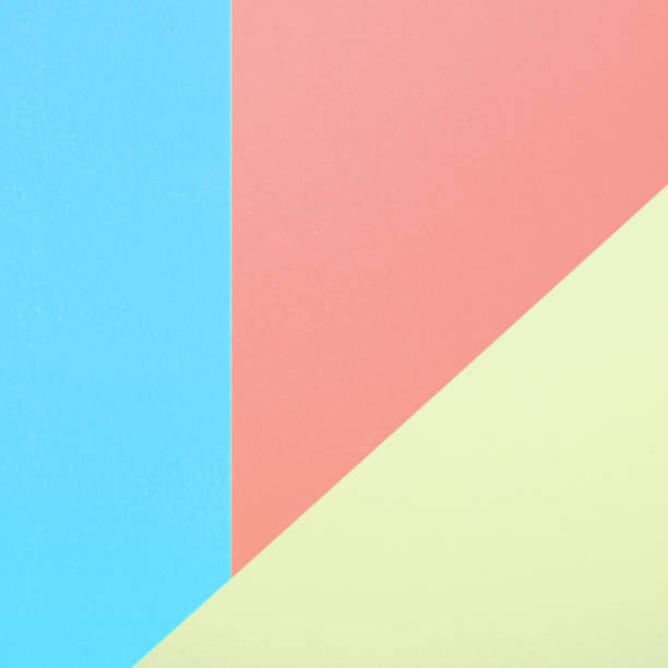 istock Pastel colors background - Minimal design top view 661515932
