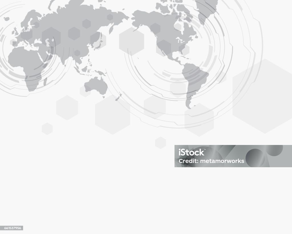 World Abstract Vector World Map Abstract Image Vector Illustration Stock Illustration ...