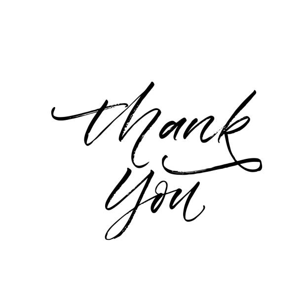 Thank you card.