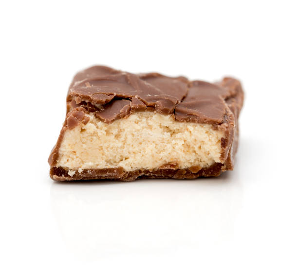 istock slice of chocolate on a white background 661545178