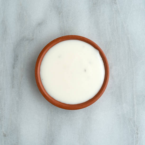 istock Fat-free blue cheese dressing in a small bowl 661547110
