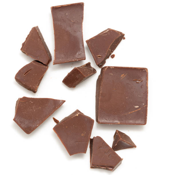 istock slice of chocolate on a white background 661557224